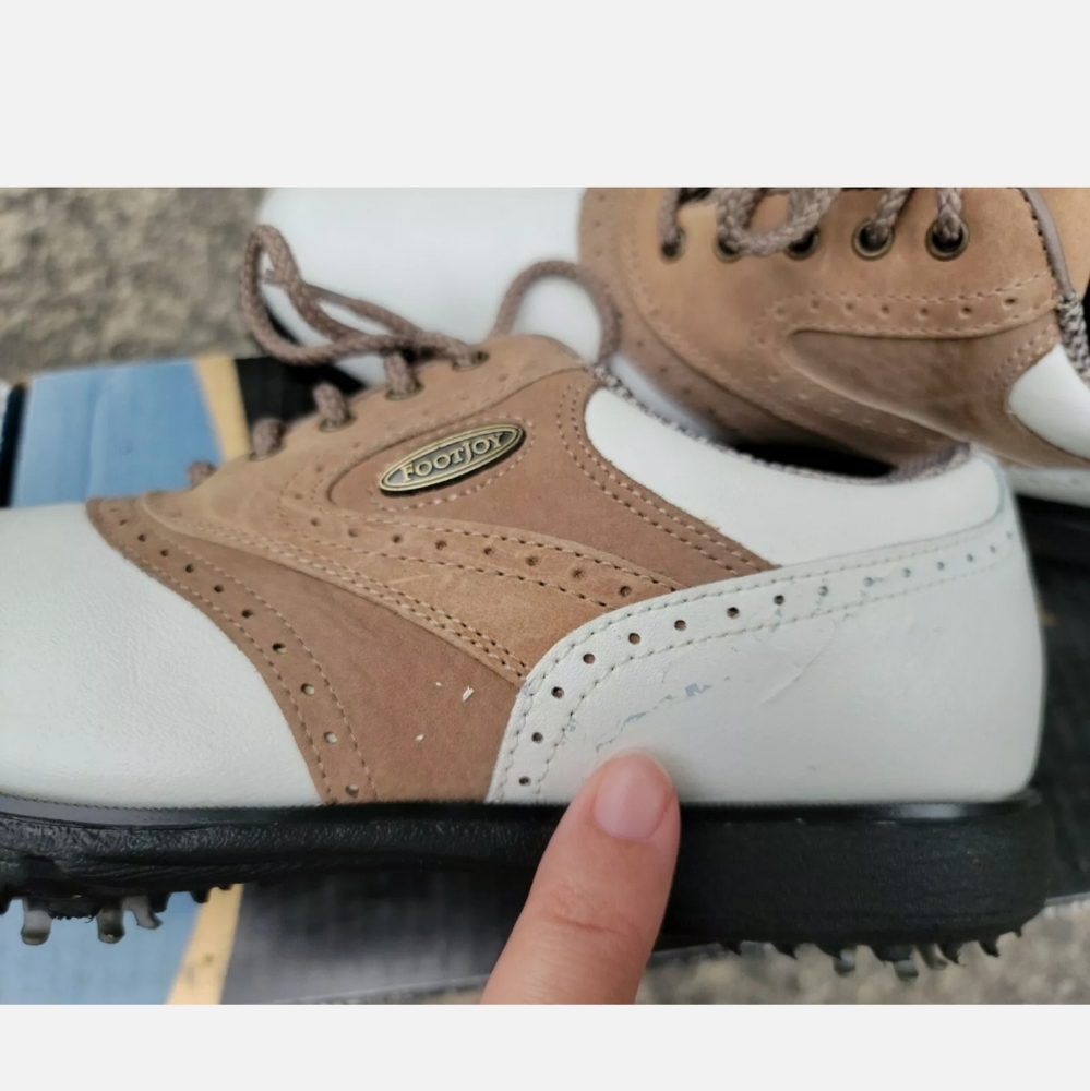 Women's Footjoy SoftJoys eComfort Golf Shoes 7.5 Narrow - Picture 5 of 10